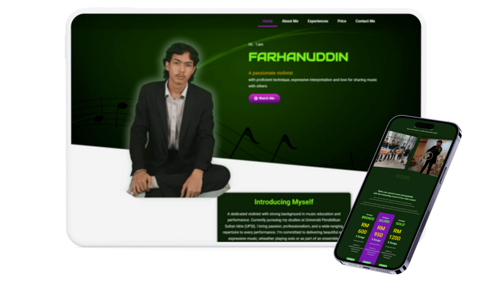 portfolio website - murah giler